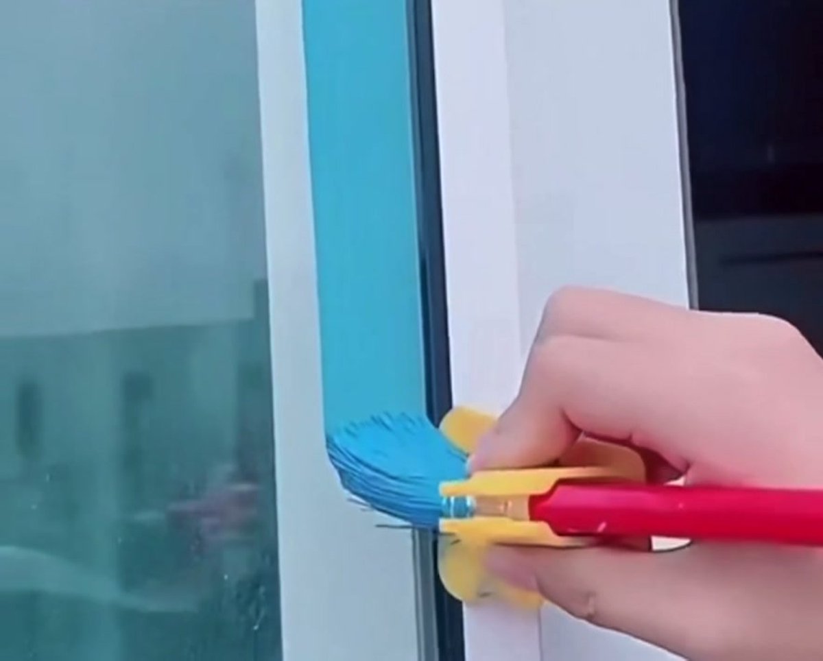 Edge Painting Tool, Paint Edger Tool, Snijgereedschap voor schilderen, Trim Schilderen Tool, Wasbaar Plint Schilderen Gereedschap Edger Schilderen Tool voor Watergedragen Vernis