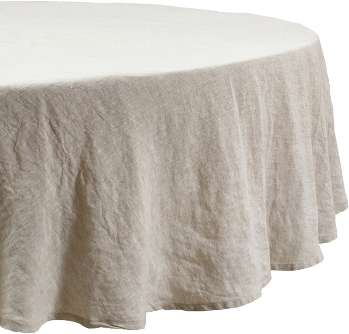 Sunrise tafelkleed rond oatmeal 160 cm