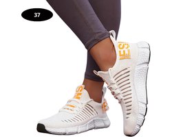 Bovista Tennisschoenen - Heren - Dames - Tenniskleding - Indoor - Outdoor - Wit - Maat 37