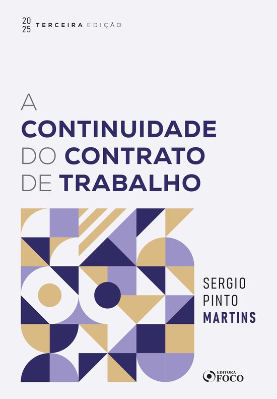 A Continuidade do Contrato de Trabalho - 3ª Ed - 2025 - cover