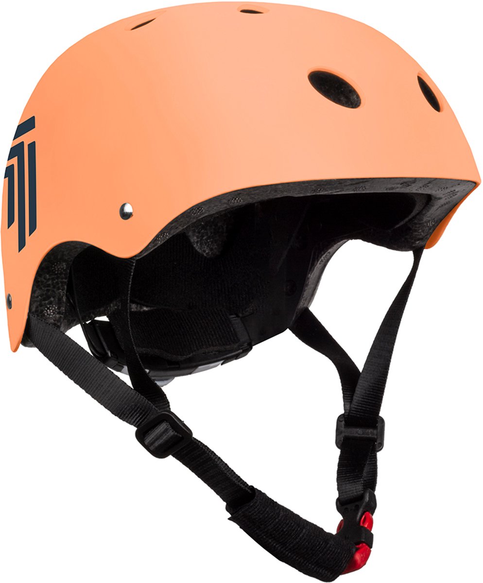 Kinderhelm Fietshelm Kind Oranje 52-56 cm Helm Skate Step Fiets Kinderen