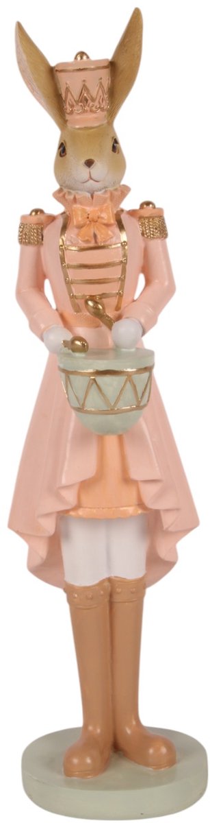 Baroque - Decoratief beeld of figuur - Konijn resin 31 cm - 31x7.5x6 - Polyresin