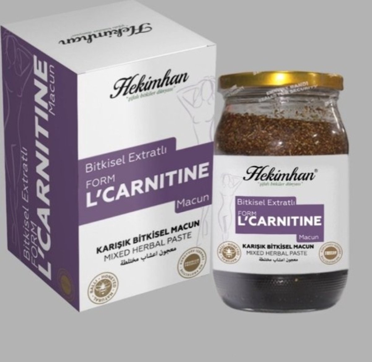Goedkoopste Hekimhan - For Ladies Vorm L-CARNITINE kruidenpasta 420 gr | HALAL | Detox & Slimming & Sport | Vitamines & Mineralen | Zeer effectief | 100 Naturel |