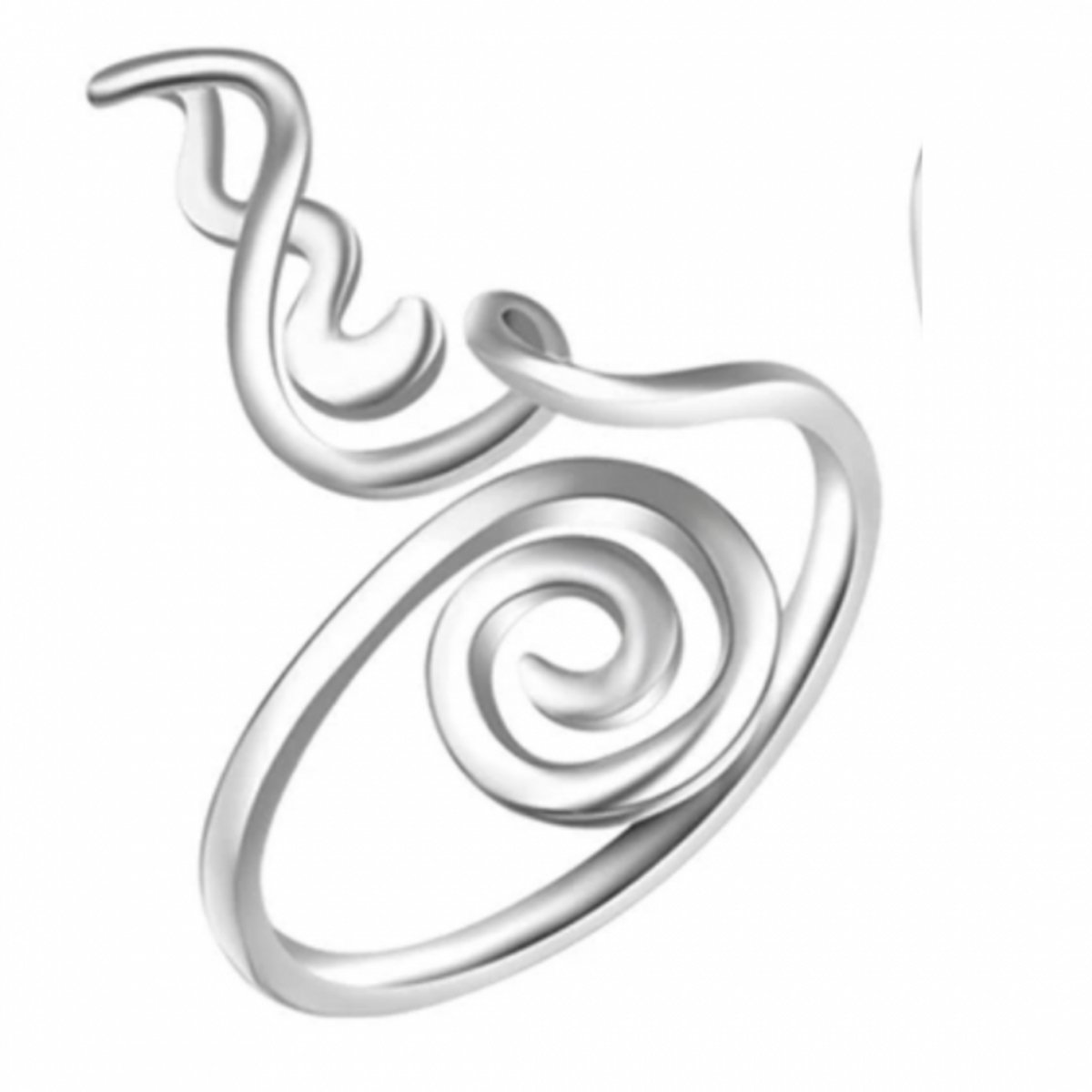Teenring- Quinty- Zilverkleur- Verstelbaar - Charme Bijoux