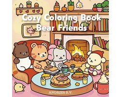 Cozy Coloring Book - Bear Friends