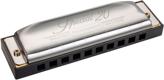 Foto: Hohner special 20 progressive c diatonische mondharmonica