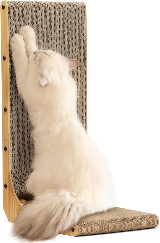 Petrebels Krabkarton Voor Katten Simba 75 Wit Stevig Karton Design Krabplank X 32 23 Cm 2729401783