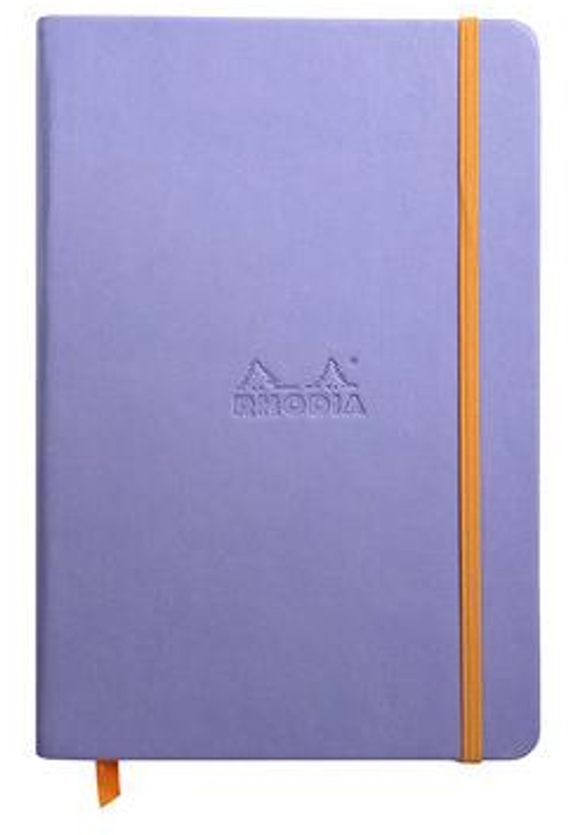 Rhodia 118749C schrijfblok & schrift A5 96 vel Paars