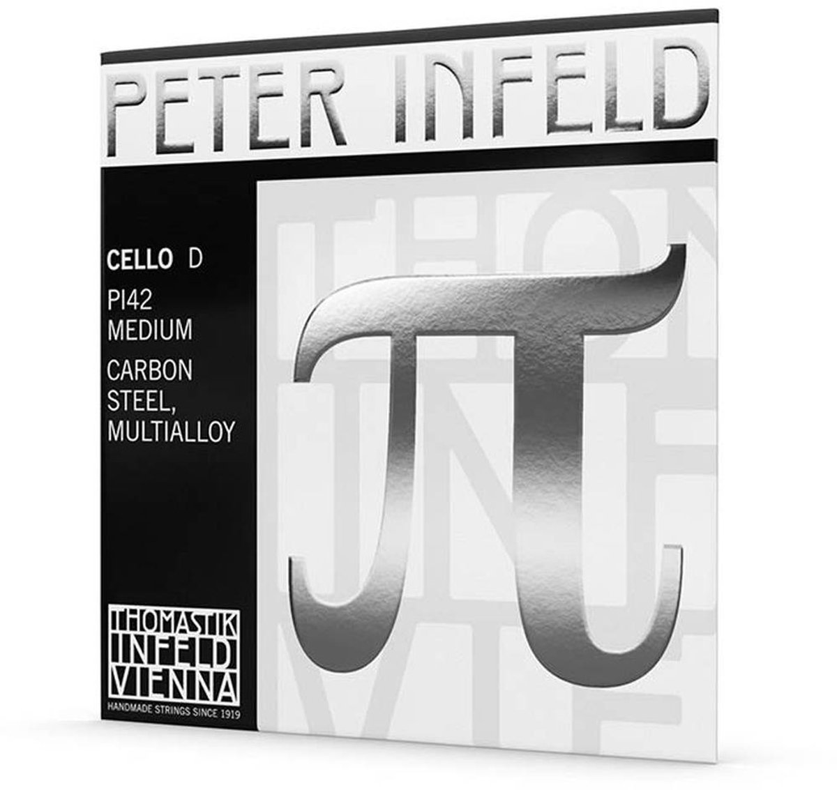 Thomastik Infeld THPI-42 cello string D-2 4/4 medium, carbon steel, multialloy wound