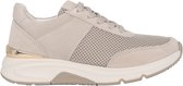 Gabor rollingsoft sensitive 66.897.33 - dames rollende wandelsneaker - beige - maat 36 (EU) 3.5 (UK)