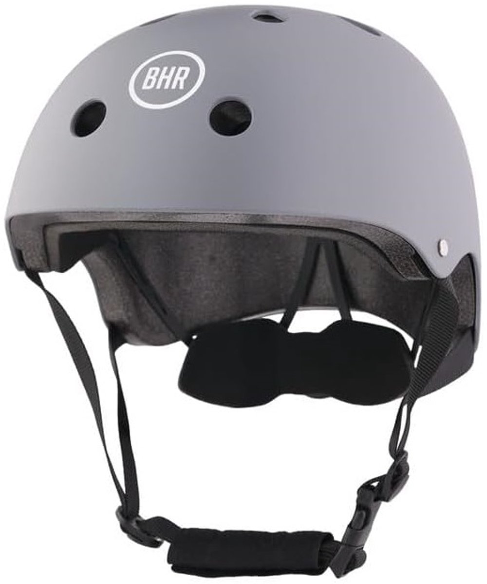 Fietshelm - BHR 837 - Urban Sport Helm - Maat M: 55 - 58 cm - Fiets Helm Mat Grijs - Fatbike helm - Skate helm