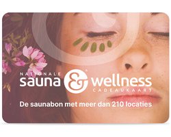 foto van Nationale Sauna & Wellness cadeaukaart 150,-