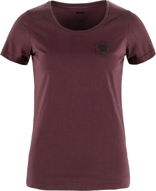 Foto: Fjallraven 1960 logo t shirt women outdoorshirt dames port maat m