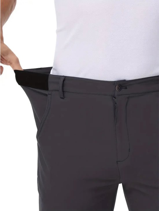 Bovista Golfbroek Heren - Golfkleding - Golfen - Golf Accessoires - Nette Pantalon - Donkergrijs L - Maat 50 van Bovista — afbeelding 3