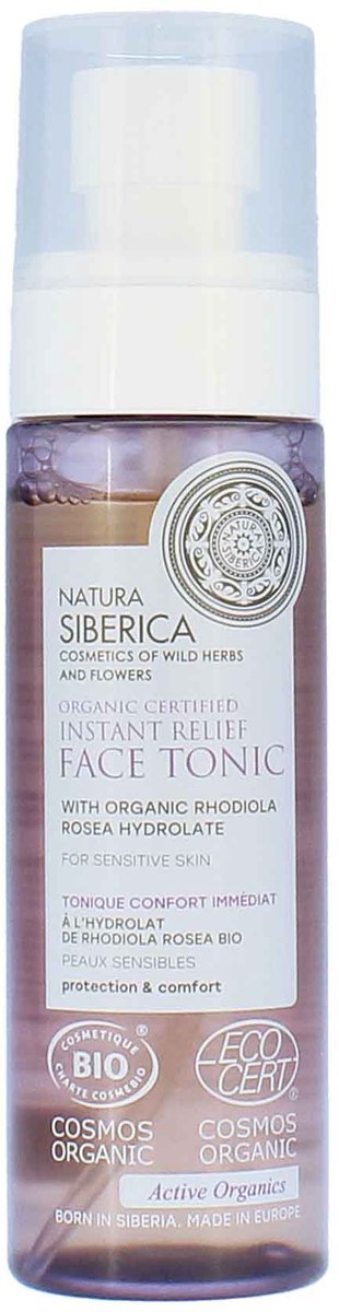 Natura Siberica Organic Certified Instant Relief Face Tonic 100ml