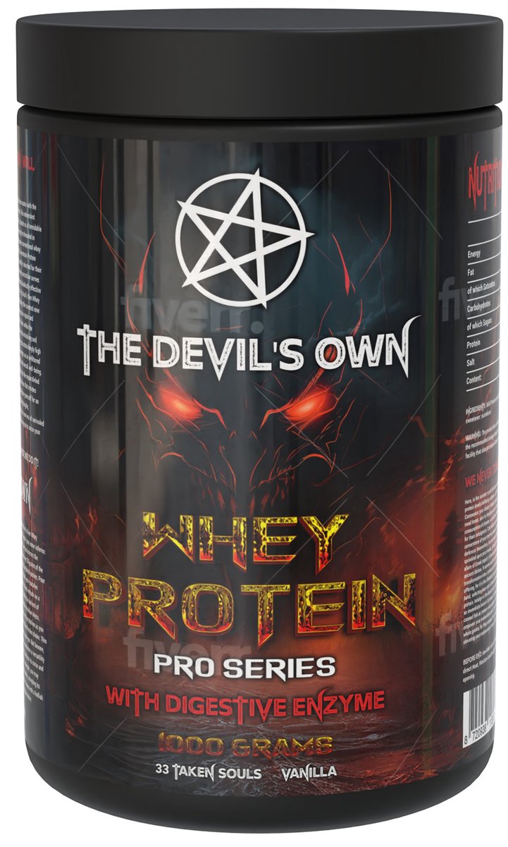 Goedkoopste The Devil's Own | Whey protein | Vanilla | 1kg 33 servings | Eiwitshake | Proteïne shake | Eiwitten | Whey Proteïne | Supplement | Concentraat | Nutriworld