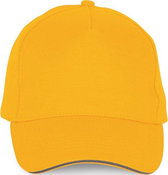 Casquette K-up 5 Panel Yellow / Gris Ardoise - Taille Unique
