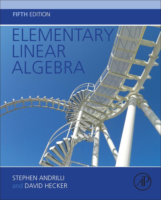 Elementary Linear Algebra - cover