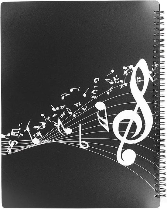 Waterdicht ABS Map 40 Zakken A4 - Voor Piano en Gitaar - Muziekblad ...