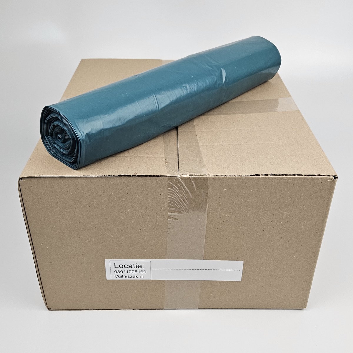 Goedkoopste Afvalzak blauw – 140 liter – 10 rollen – 80x110cm