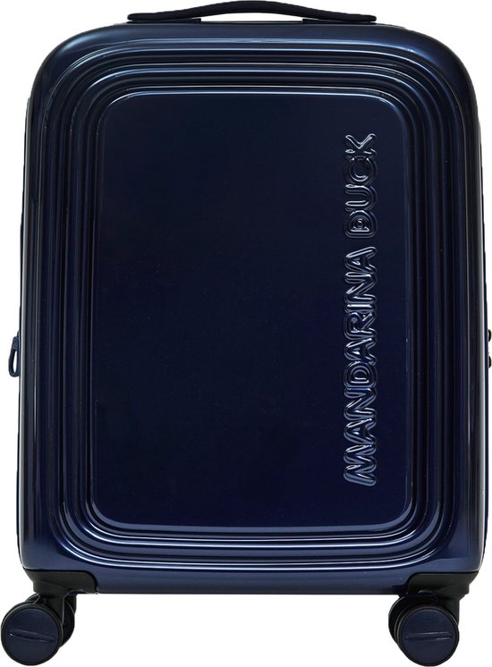 Mandarina Duck Logoduck Koffer en Rolkoffer, 40 x 55 x 20/23 (l x h x b), zilver, 40x55x20/23(LxHxW), koffer en rolkoffer