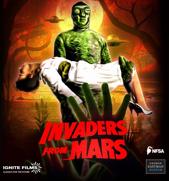 Invaders from Mars DVD – Remastered – Sci-fi originele Amerikaanse film uit 1953 – Geweldige cadeautip voor film fans & verzamelaars