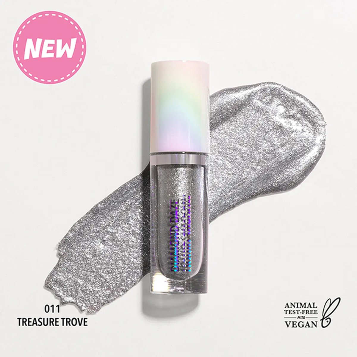 Moira Beauty - Diamond Daze Liquid Shadow - 11 - Treasure Trove - Oogschaduw - 3 ml