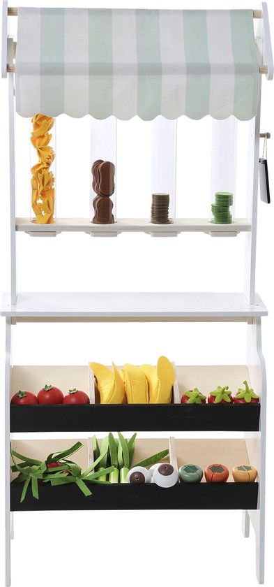 VERTBAUDET Marchande fruits et légumes en vrac en bois FSC®