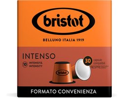 Bristot Intenso Nespresso Compatible Capsules 30 stuks