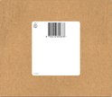 Bruine kartonnen doos met witte sticker en barcode. "21 PAP" symbool.