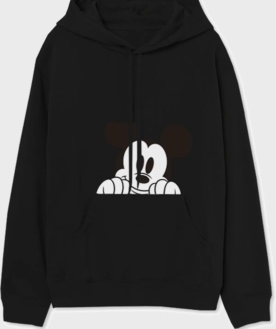 Mickey Hoodie trui - Black - S/M