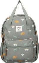 Kidzroom Small Talk Rugzak - Groen - Dino's