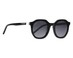 Jackie L Paris ZO-0256A shiny-zwart – grijs dégradé polarised TAC – UV400