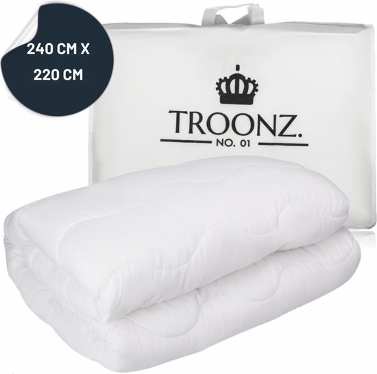 Troonz® Portofino Royal 4 Seizoenen Dekbed 240 x 220 - Tweepersoons Dekbed - Hotelkwaliteit - Zomerdekbed & Winterdekbed - 3 in 1 Dekbed - Geschikt voor Alle Seizoenen - Ademend & Comfortabel
