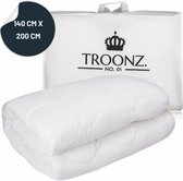 Troonz® Portofino Royal 4 Seizoenen Dekbed 140 x 200 cm - Eenpersoons Dekbed - Hotelkwaliteit - Zomerdekbed & Winterdekbed - 3 in 1 Dekbed - Geschikt voor Alle Seizoenen - Ademend & Comfortabel - 140x200 cm