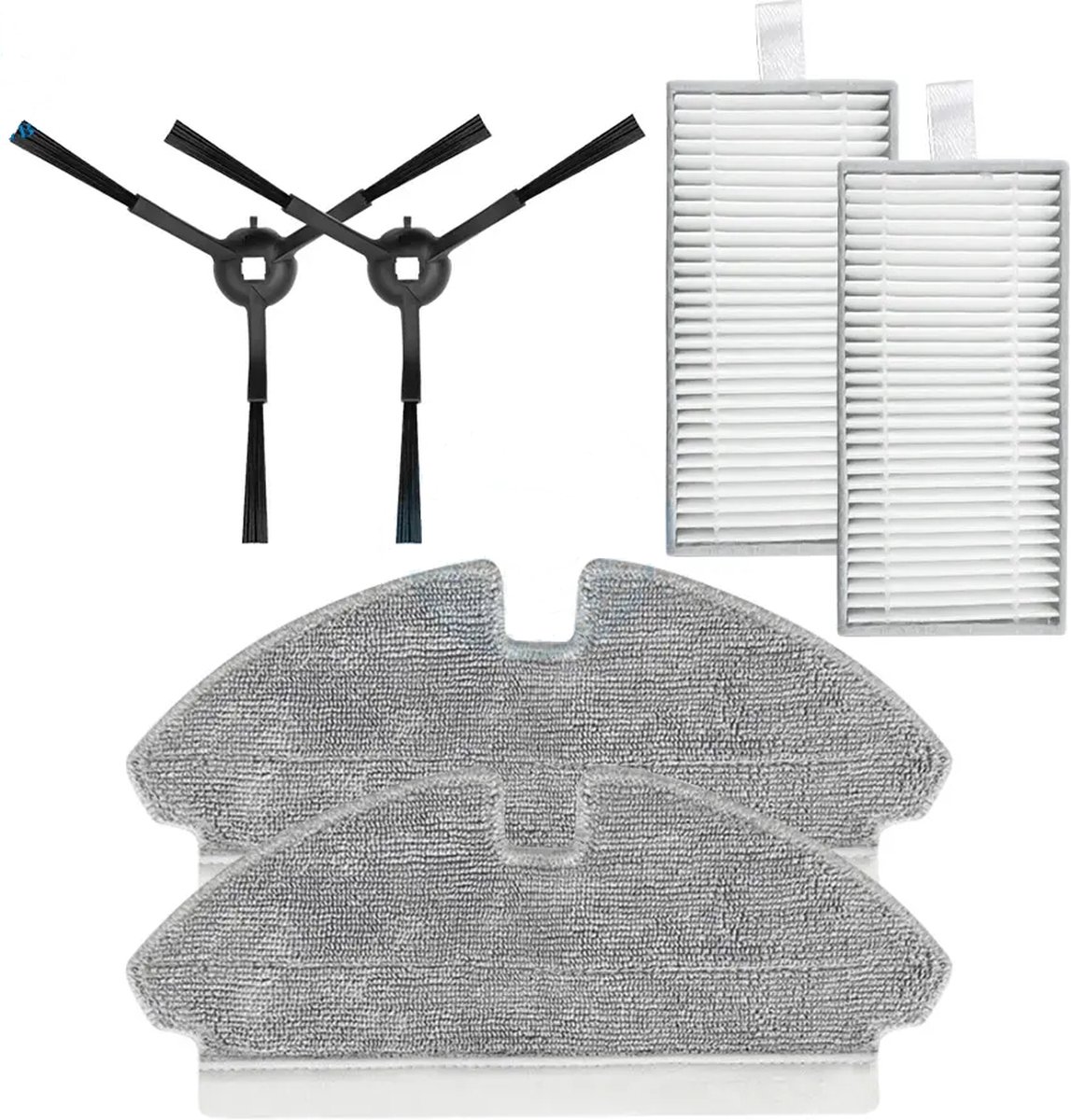 Replacements® Onderdelen set geschikt voor Mova M1 robotstofzuigers - 6-delig