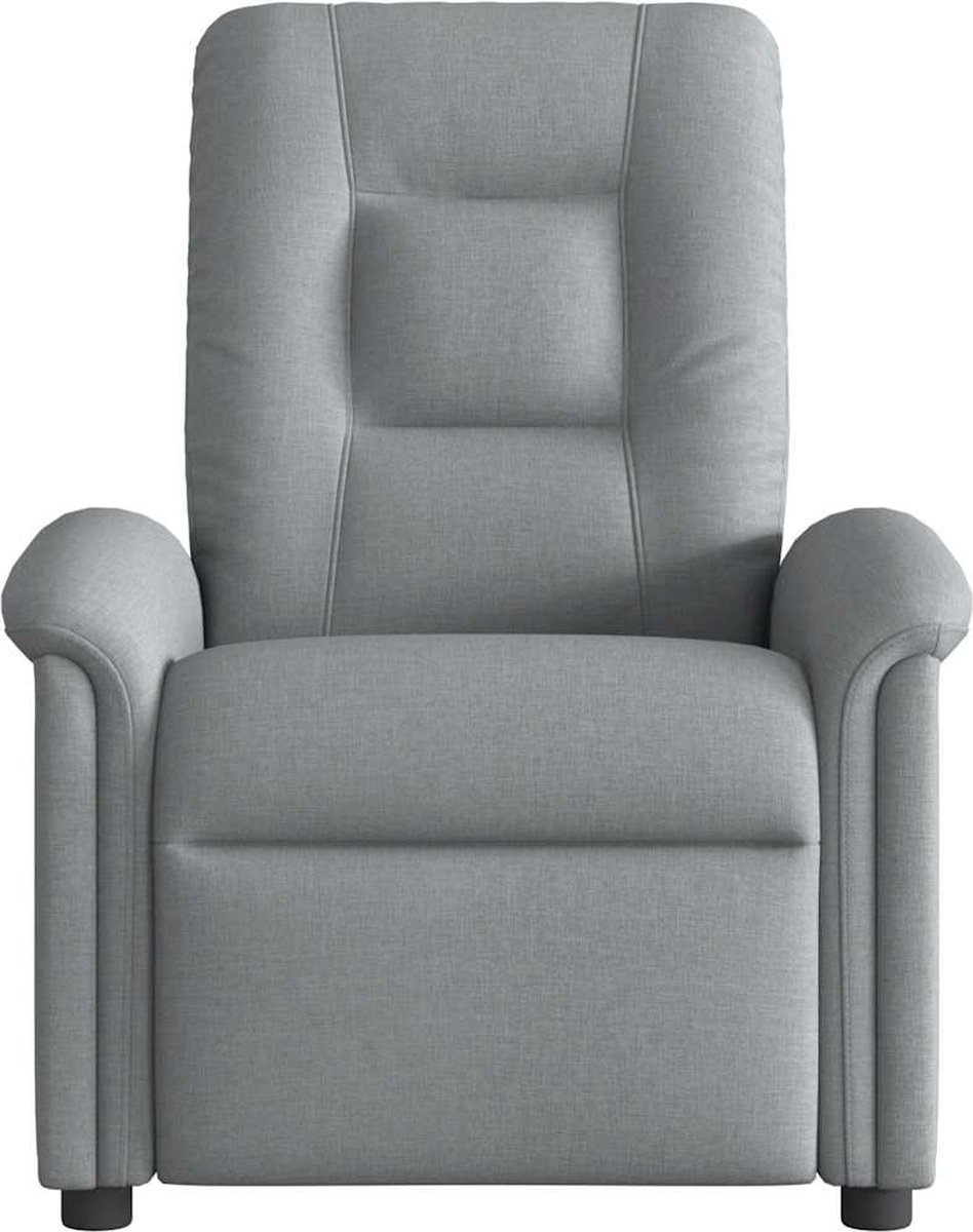 Massagestoel Lichtgrijs Elektrisch met Armleuning - afbeelding 2