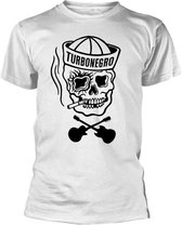 Turbonegro Unisex Tshirt -S- SAILOR (WHITE) Wit