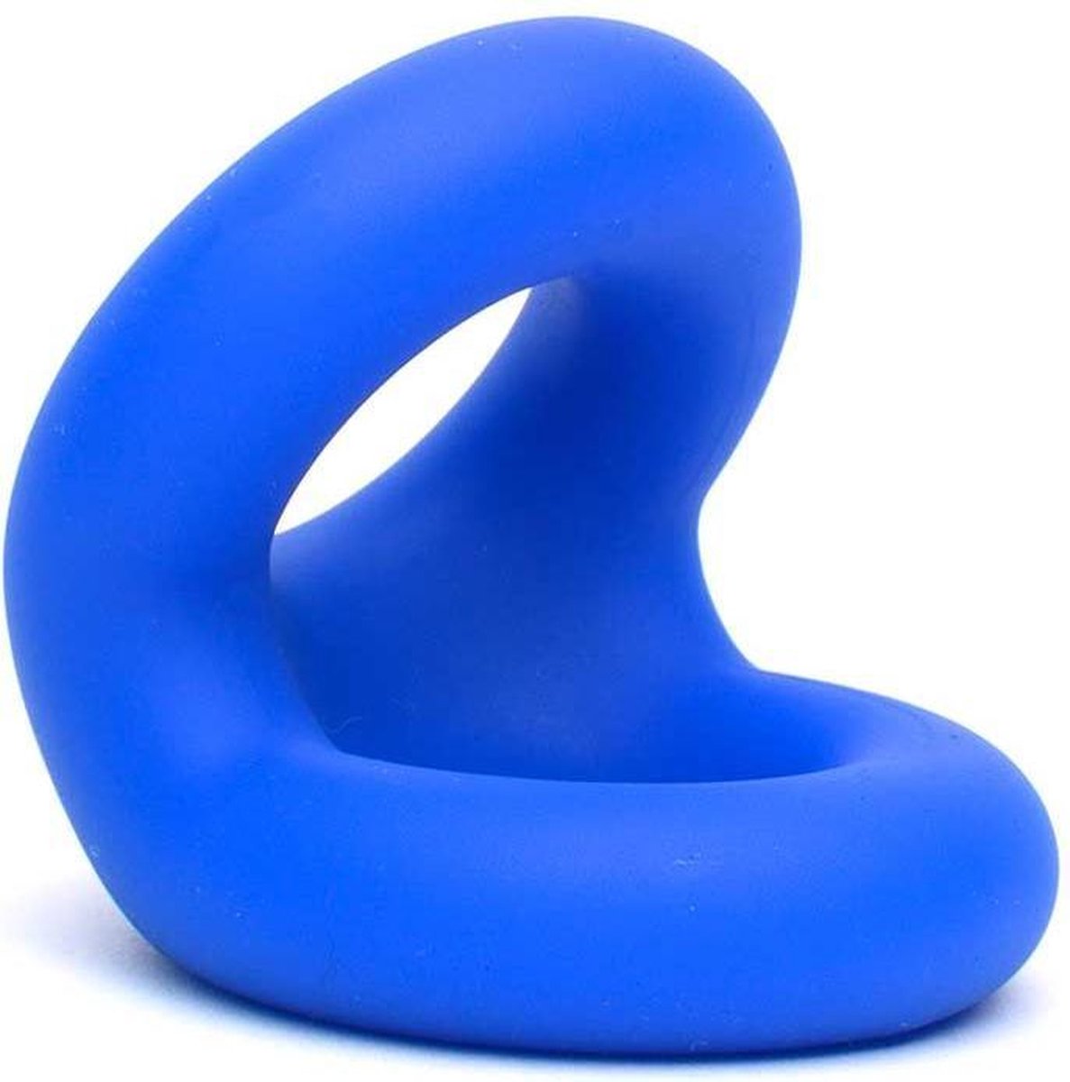Goedkoopste Sport Fucker Rugby Ring Rekbare Cockring - blauw