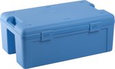 Opbergbox - 25L - Opbergboxen met deksel - Stapelbaar - Blauw - Polypropeen