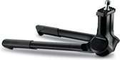 standaard dubbel Jumbo 2 aluminium 27,5 cm 28 inch zwart