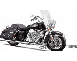 Harley Davidson 2013 FLHRC Road King Classic (Zwart) 1/12 Maisto - Modelmotor - Schaal model - Model motor - harley davidson schaalmodel
