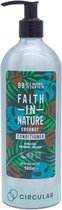Faith in Nature Kokos Conditioner (500ml) - Normaal tot droog haar - Vegan - Cruelty Free - Duurzaam Beauty - Natuurvriendelijke producten