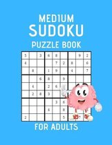 Medium Sudoku Puzzle Book For Adults