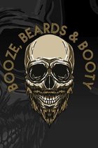 Barber Skull - Booze Beards & Booty I Bearded