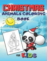 Christmas Animals Coloring Book for Kids
