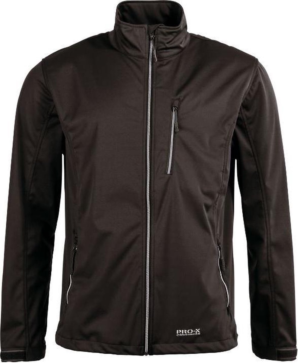 Pro-x Elements Outdoorjas Dario Heren Polyester Antraciet