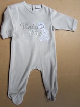 wiplala ,pyjama grijst vintage baby ,  6maand 68