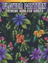 Flower Coloring Book For Adults