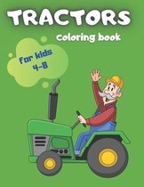 Tractors Coloring Book